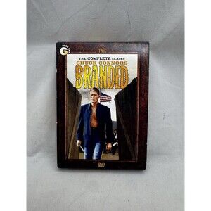 Branded The Complete Series 1965-1966 B&W Color DVD 6 Disc Set Chuck Connors